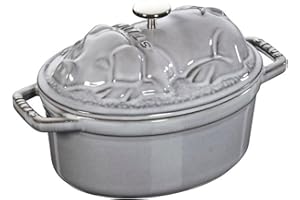 STAUB 40500-176-0 Cocotte en Fonte, Gris Graphite, 17 cm