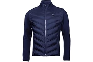 Calvin Klein Mens Frontera Insulated Breathable Hybrid Golf Jacket