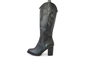 Toocool Scarpe donna stivali estivi traforati primaverili tacco comodo G-627