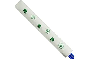 GOLFUPP Golf Alignment Stick Cover Case Holder Hold at Least 3 Sticks Lucky Clover pattern design