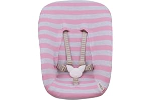 JYOKO Kids Cover Liner Compatible with Stokke Newborn (Pink Island)