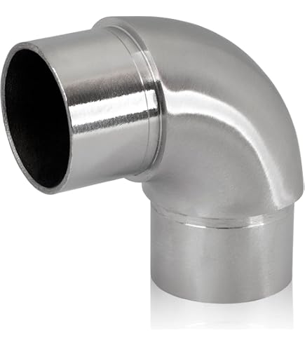 Edelstahl - Rohrbogen 1.4301 (1.4307) geschweißt, 42,4/2 mm 90 Grad