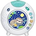 VTech Baby Sleepy Sloth Cot Light, with Colourful Light Pattern Projection, Nature Sounds & Soothing Lullabies, Portable Gift for Babies, 0, 3, 6, 12 months +, English Version