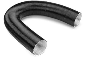 BAOGU Tuyau d'échappement Ø 45 mm Longueur 80 cm Tuyau d'échappement pour voiture Air Diesel Chauffage