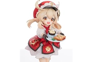 RZAHUAHU Genshin Impact Klee Figure PVC miHoYo Anime Spiel Alatus 5-Sterne Pyro Katalysator Charakter Desktop Ornamente Geschenk (Stil 1)