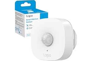 Tapo T100 Smart Motion Sensor, Motion Detectors, Wide Range Detection, Instant Alerts, Hands-Free Motion-Activated Lighting, Energy Saving, Battery Included(Packaging may vary)