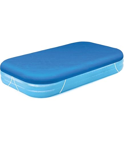 Bâche Ovale Pour Piscine Hors Sol - 274x549 Cm - Résiste Aux Intempéries - Avec Accessoires De Fixation
