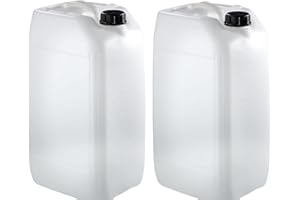 WATERLINE 25L Litre Water Storage Container, Jerrican, Drum, Jerry Can x 2