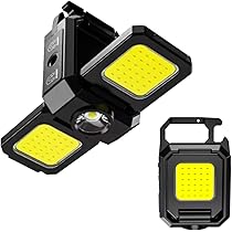 Mini Torcia LED Portachiavi 7x – Luminosa E Portatile Per Emergenza, Campeggio E Uso Quotidiano