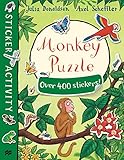 juego julia la azafata  Monkey Puzzle Sticker Book