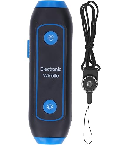 Sifflet Électronique Réglable - 3 Tons & 3 Volumes - Jusqu'à 130 DB - Pour Sport, Entraînement, Extérieur