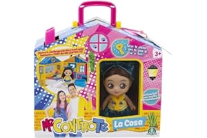 ZYZYZK Lei personaggio con Chalet di montagna Me contro Te e portachiave con paillettes e Penna Colorata