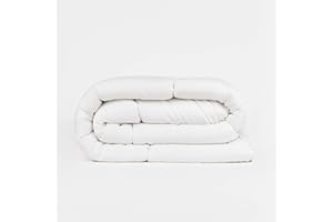 TRAMAS+ Edredon Relleno Nórdico 400 Gramos/m² - Relleno Nórdico Microfibra - Edredón Cama 150-240x220cm Relleno Nórdico para el Invierno - Blanco