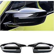 Spiegelkappen Carbon Look Für BMW 3er/4er - Glanz Schwarz Abdeckungen