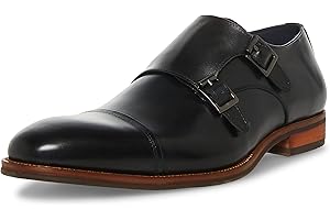 Steve Madden Herren Teon Mönch-Schnallenschuh