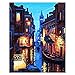 Produktbild Venice Nacht DIY Malen nach Zahlen Ölgemälde Art Wandschmuck ungerahmt