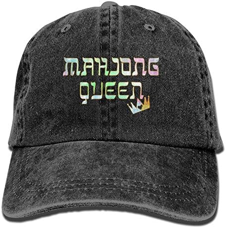Doormat bag Mahjong Queen Mahjongg Mah-jong Chinese Jewish Game1 Adult Sport Adjustable Baseball Cap Cowboy Hat