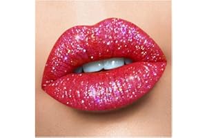 Sensail Rouge à Lèvres Brillant longue durée Tenue Liquide Mat Waterproof Shimmer Lip Gloss (A)