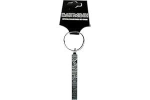 Portachiavi Iron Maiden Logo (Metallo)