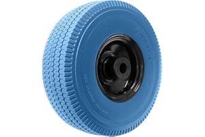PRODUCTPRO Product Pro 10" Blue Puncture Proof Wheel 4.10/3.50-4 for 20mm Axle Shaft