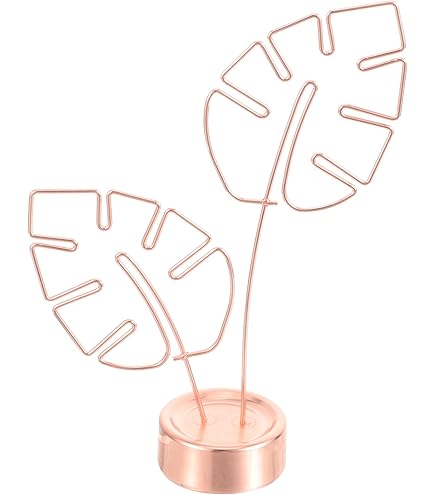 Fotohalter Metall Mit Klammern - 3 Stück Fotoaufsteller Für Büro & Zuhause