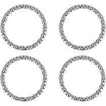 Lot De 4 Roulements Pour Axe De Pédalier Vélo - Dimensions 37.2x31.2x4.9 Mm - 16 Billes En Acier - Remplacement Manivelle