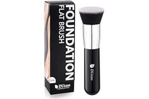 ‎DUCARE DUcare Foundation Pinsel Kabuki Make Up Pinsel Flat Top Pinsel Schminkpinsel Kosmetikpinsel - Ideal für Cremige, Pudrige oder Flüssige Foundation