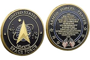 YIQILAFADA Moneta della sfida della forza spaziale degli Stati Uniti Comando degli Stati Uniti, moneta militare da uomo