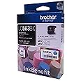 Brother LC563 Ink Cartridge 600-Pages Black