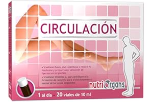 TONGIL Circulation 20 Ampoules | Petit houx, Vigne et Ginkgo | Favorise la Circulation Sanguine | Api-Nature