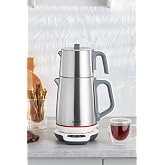 Homend Royaltea 1709H Dokunmatik Konuşan &Ccedil;elik &Ccedil;ay Makinesi Inox