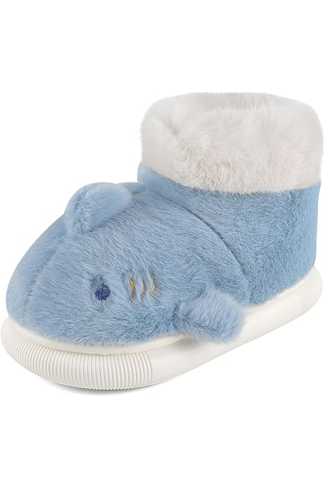 MASOCIO Pantofole Per Bambini Animali In Peluche | Antiscivolo Con Suola In Gomma | Design Carino Per Casa - Foto 6