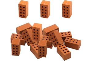 WLVINSON 50 unidades de mini ladrillos, mini ladrillos para modelado para bricolaje