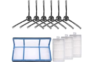 ‎KEEPOW KEEPOW 10 Zubehör für ZACO V5sPro und V5x Saugroboter, Ersatzteile auch Kompatibel mit ILIFE V5s Pro, V5s, V5, V3s, V3 Staubsauger Roboter