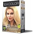 Sea Color Permanent Hair Dye Set (2 tubes in a box) - Wheat Blonde 9.0