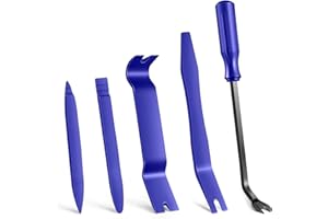 Frypay 4 pièces kit Demontage Plastique Voiture, Nouveau Panneau de Clip de Voiture Audio Video Dashboard Démontage Kits Tool pour Le Retrait, Outils de démontage