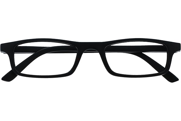 The Reading Glasses Company La Société Lunettes De Lecture Noir Léger Lecteurs Designer Style Hommes Femmes Charnières Ressort R17-1 +1,00