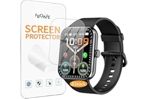Frgnie Pellicola protettiva compatibile con Blackview, Baolubao R50 Smartwatch da 1,85 pollici (6 pezzi) HD flessibile TPU, compatibile con IOWODO R30 Pro Smartwatch Displayschutzfolie