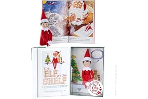 The The Elf on the Shelf UNA TradiciÃn NavideÃa Libro en español y Elfo Boy Scout de Ojos Azules