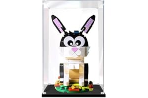 VAVAVIA 1 pièce 15x15x20cm 3mm Vitrine en Acrylique Transparente Anti - poussière 3mm, Grande Boîte de présentatio pour Lego 40521 40648 40575 Model Pop Mart Skullpanda OOTD Doll
