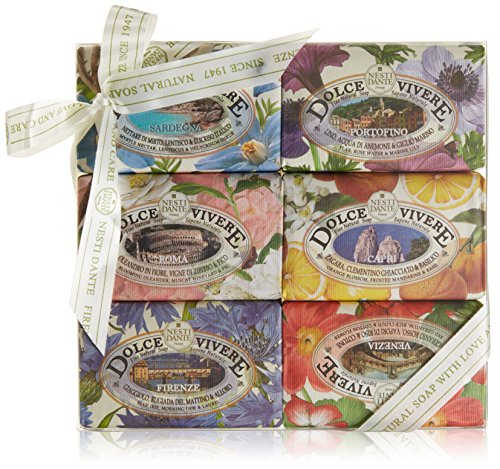 Nesti Dante Dolce Vivere Soap Set, 6er Pack (6 x 150 g)