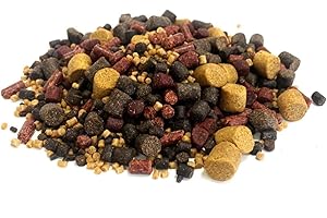 MALTBYS' STORES 1904 LTD 500g Mixed Sinking Fishing Pellets 2-11mm - Our No 1 Selling Fishing Bait SMW