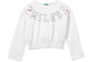 United Colors of Benetton Sudadera con Capucha Unisex niños