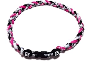 Sport Ropes 3 Rope Titanium Necklace - Choose from Multiple Colors and Sizes