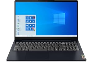 Lenovo IdeaPad 3 Notebook - Display 15.6" FullHD 1.65KG (Processore Intel Core i3-1115G4, 512 GB SSD, RAM 8 GB, Windows 11) - Fingerprint reader ed otturatore fisico - Abyss Blue - Esclusiva Amazon