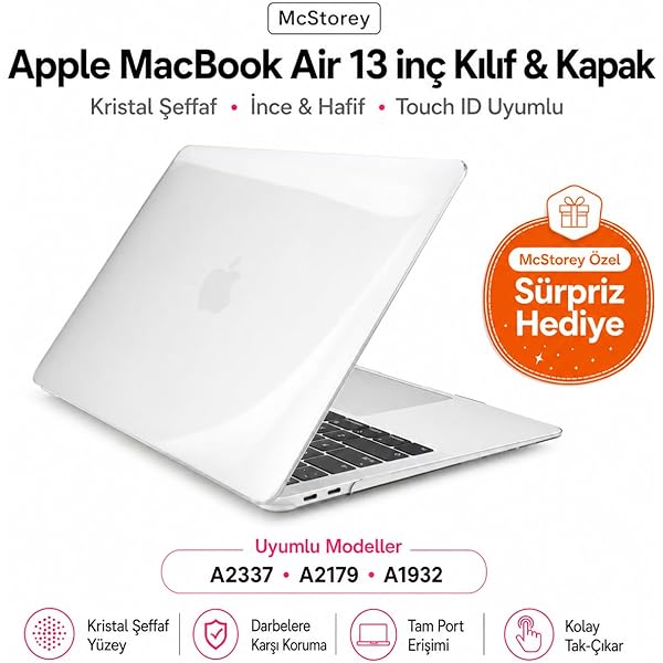 Apple 2020 MacBook Air Laptop: Apple M1 Çip, 13 inç Retina Ekran