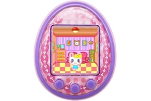 Max-Tonsen Mini Electronic Pets 8 Pets in 1 Virtual Cyber USB Charging Micro Chat Pet Toy para niños Adultos, Electronic Virtual Pet Game Machine, Handheld Game Console-Rosado