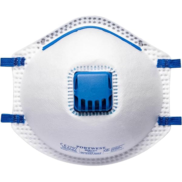 Masque Respiratoire Anti-Poussière Réutilisable Industriel – Caoutchouc + 10 Filtres Coton, Protection Peinture, Chimie, Ponçage
