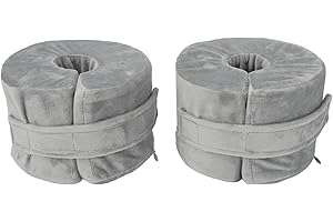 FILFEEL Oreiller D'élévation du Pied Support de Protection de la Cheville Pied surélevé Oreiller Ascenseur Wedge Repose-Jambes Post-Chirurgie Oreiller Lit Coussin