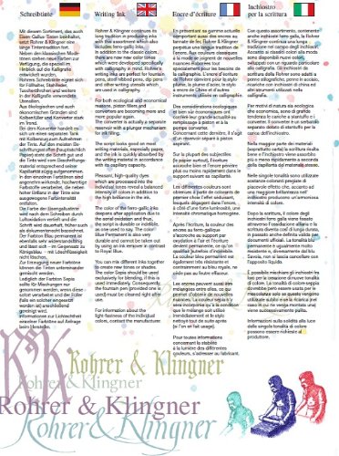 Rohrer und Klingner Schreibtinte,Tinte,Helianthus -50ml Glasflakon - 3